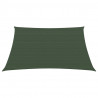 Żagiel przeciwsłoneczny 160 g/m², ciemnozielony, 4,5x4,5m, HDPE