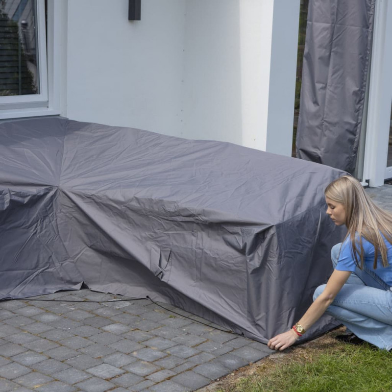 Madison Pokrowiec na zestaw ogrodowy, 270x270x70 cm, szary
