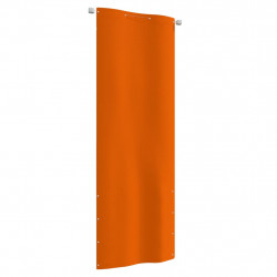 Parawan balkonowy, pomarańczowy, 80x240 cm, tkanina Oxford