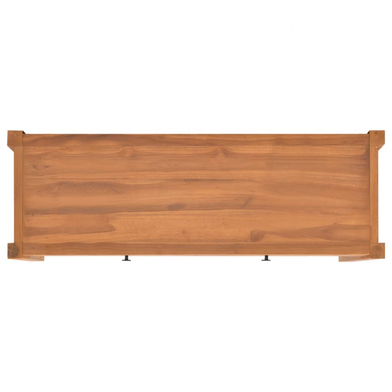 Szafka pod telewizor, 140x40x45 cm, drewno tekowe
