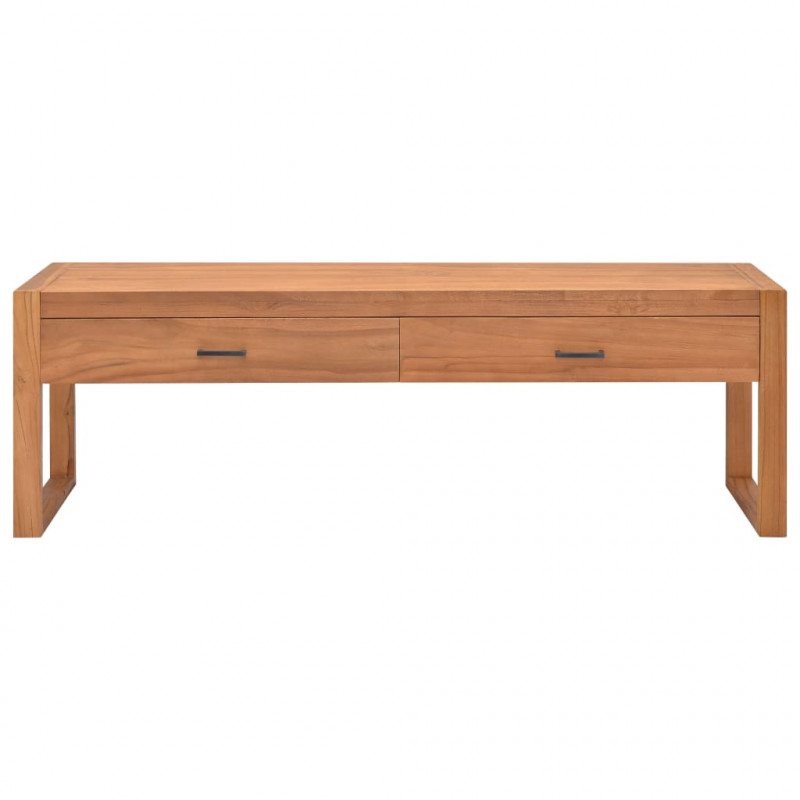 Szafka pod telewizor, 140x40x45 cm, drewno tekowe