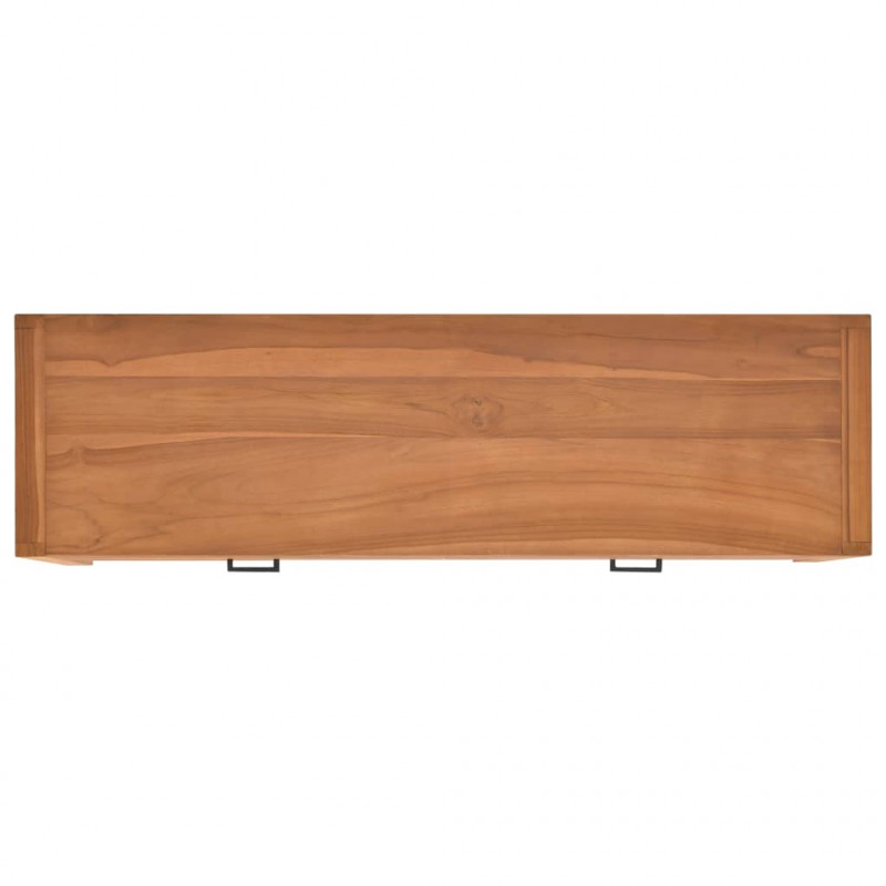 Szafka pod telewizor, 140x40x45 cm, drewno tekowe