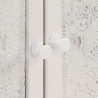 Szafka, 115 x 30 x 76 cm, lite drewno mango