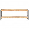 Szafka pod TV, 120x30x40 cm, surowe drewno mango