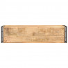 Szafka pod TV, 120x30x40 cm, surowe drewno mango