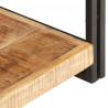 Szafka pod TV, 120x30x40 cm, surowe drewno mango