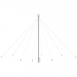 Choinka z lampek, wewn./zewn., 576 kolorowych diod LED, 3,6 m
