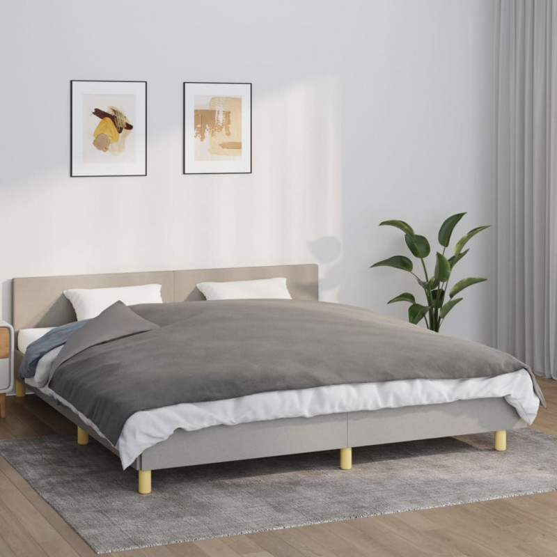 Koc obciążeniowy z poszewką, szary, 155x220 cm, 11 kg, tkanina