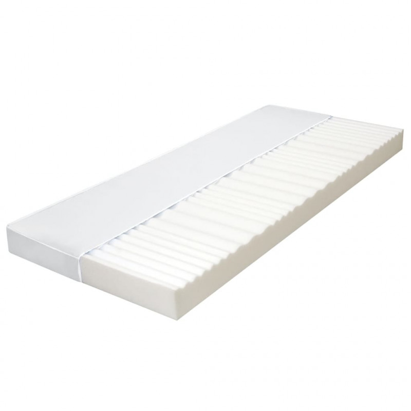 Materac, 160x200 cm, 7 stref, pianka PU, 10 cm, H2 H3