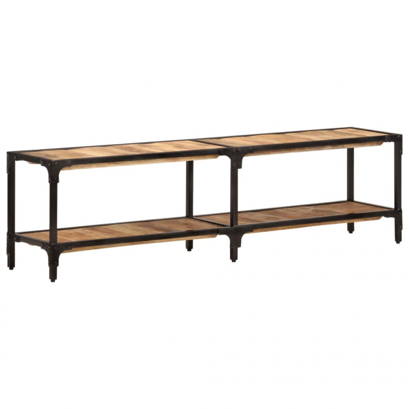Szafka pod TV, 150x30x41 cm, lite drewno mango
