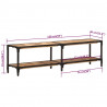 Szafka pod TV, 150x30x41 cm, lite drewno mango