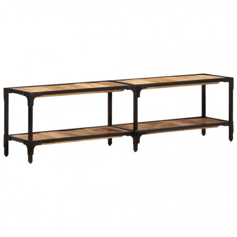 Szafka pod TV, 150x30x41 cm, lite drewno mango
