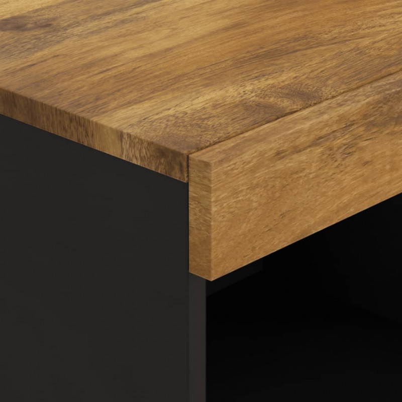 Szafka, 85x33x107 cm, lite drewno mango