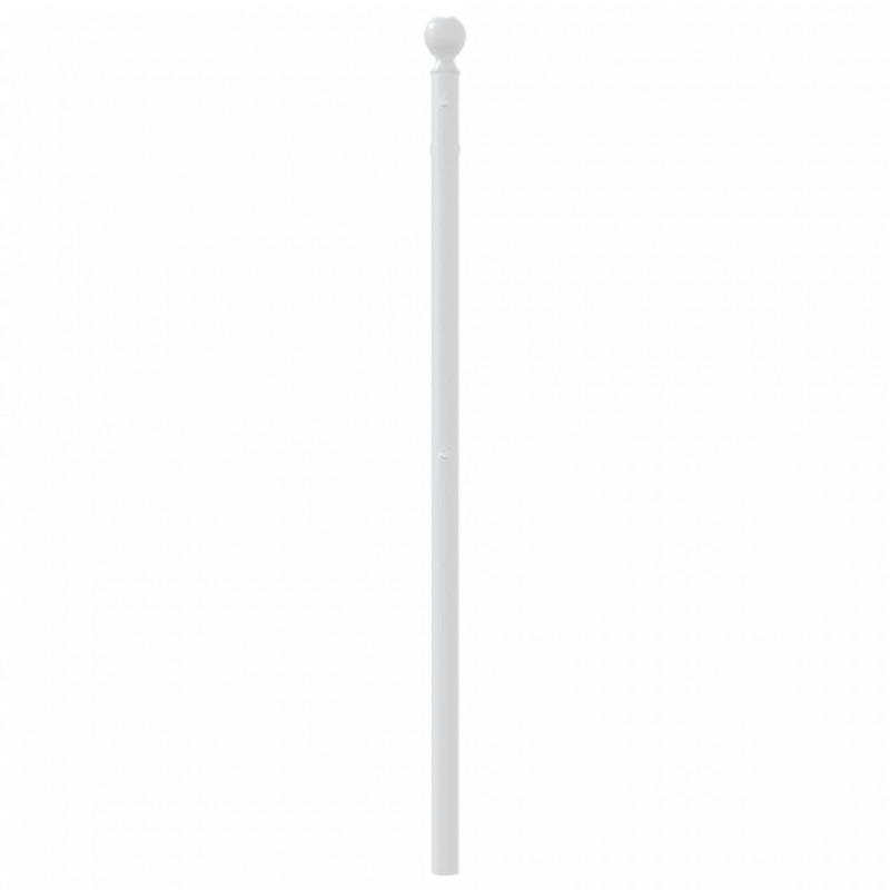 Metalowe wezgłowie, białe, 75 cm