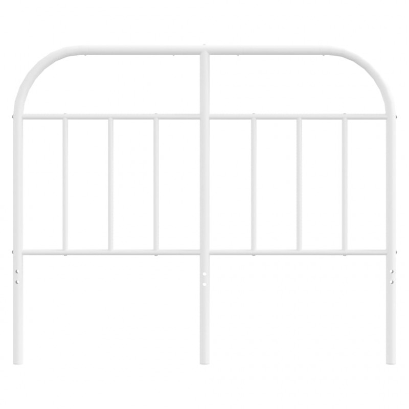 Metalowe wezgłowie, białe, 120 cm