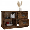 Szafka pod TV, przydymiony dąb, 73x35,5x47,5 cm