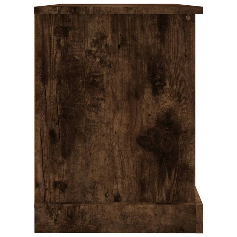 Szafka pod TV, przydymiony dąb, 73x35,5x47,5 cm