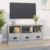 Szafka pod TV, szary dąb sonoma, 100x35x50 cm