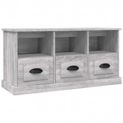 Szafka pod TV, szary dąb sonoma, 100x35x50 cm