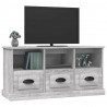 Szafka pod TV, szary dąb sonoma, 100x35x50 cm