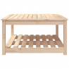 Stolik ogrodowy, 82,5x82,5x45 cm, lite drewno sosnowe