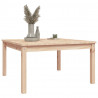 Stolik ogrodowy, 82,5x82,5x45 cm, lite drewno sosnowe