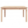 Stolik ogrodowy, 82,5x82,5x45 cm, lite drewno sosnowe