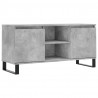Szafka pod TV, szarość betonu, 104x35x50 cm