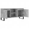 Szafka pod TV, szarość betonu, 104x35x50 cm