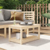 Stolik ogrodowy, 82,5x50,5x45 cm, lite drewno sosnowe