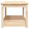 Stolik ogrodowy, 82,5x50,5x45 cm, lite drewno sosnowe