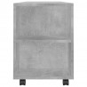 Szafka pod TV, szarość betonu, 102x34,5x43 cm