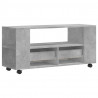 Szafka pod TV, szarość betonu, 102x34,5x43 cm
