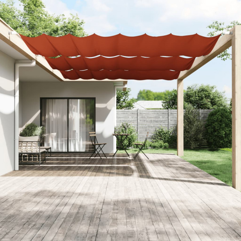 Markiza pionowa, terakota, 200x360 cm, tkanina Oxford