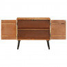 Szafka z litego drewna mango, 85 x 30 x 75 cm