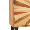 Szafka z litego drewna mango, 85 x 30 x 75 cm