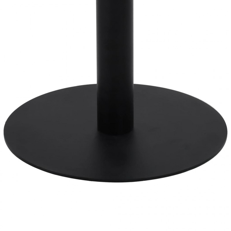 Stolik bistro, ciemnobrązowy, 80 cm, MDF