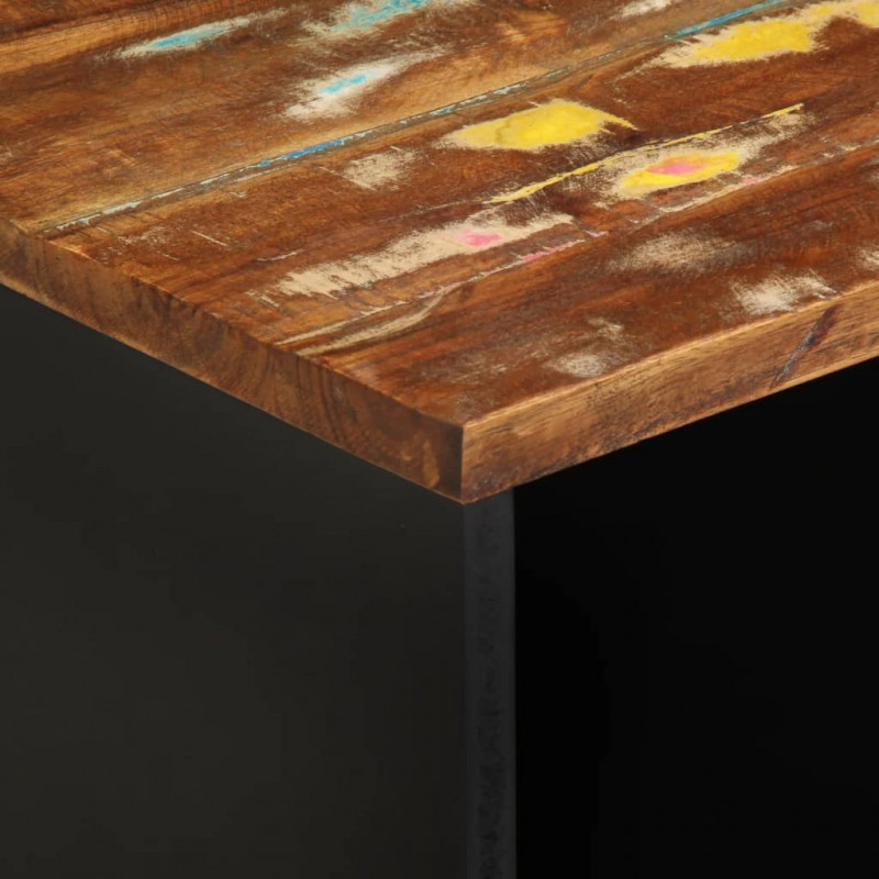 Szafka RTV, 80x33x46 cm, drewno i materiał drewnopochodny