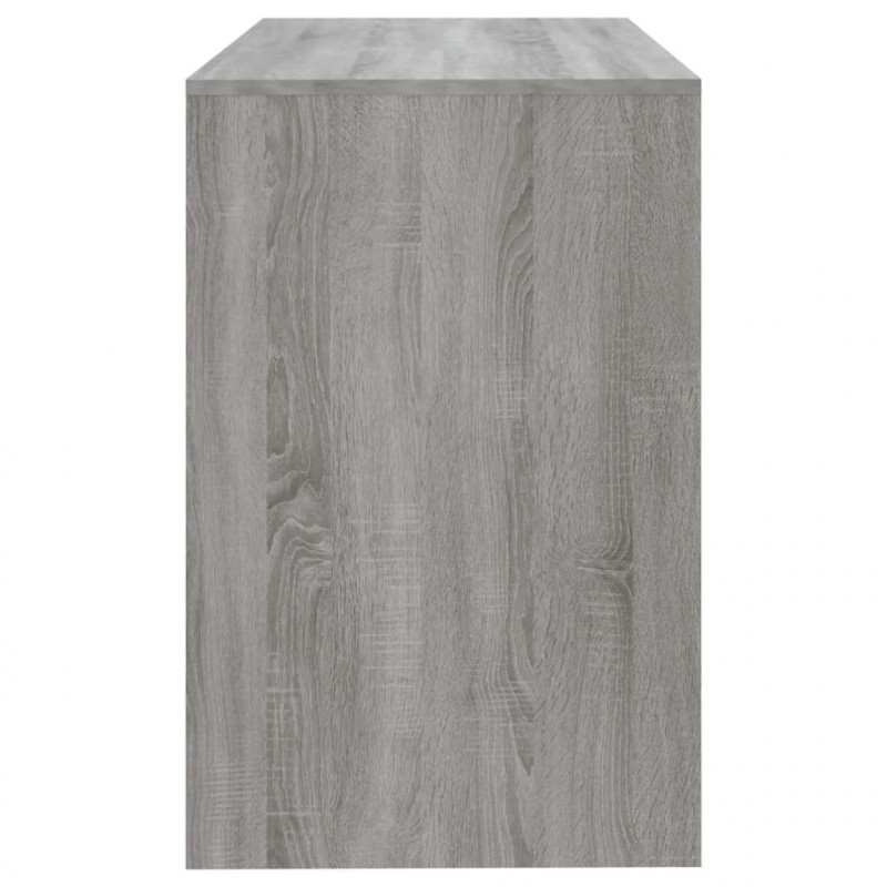 Biurko, szary dąb sonoma 101x50x76,5 cm materiał drewnopochodny
