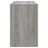 Biurko, szary dąb sonoma 101x50x76,5 cm materiał drewnopochodny