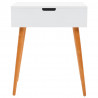 Toaletka z lustrem, MDF, 60 x 40 x 75 cm