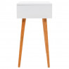 Toaletka z lustrem, MDF, 60 x 40 x 75 cm