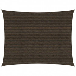 Żagiel przeciwsłoneczny, 160 g/m², brązowy, 2,5x4 m, HDPE