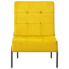 Fotel, 65x79x87 cm, musztardowy, obity aksamitem