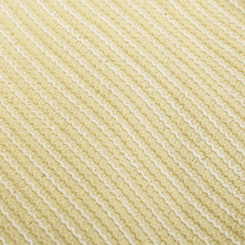 Żagiel przeciwsłoneczny, 160 g/m², beżowy, 2x3,5 m, HDPE