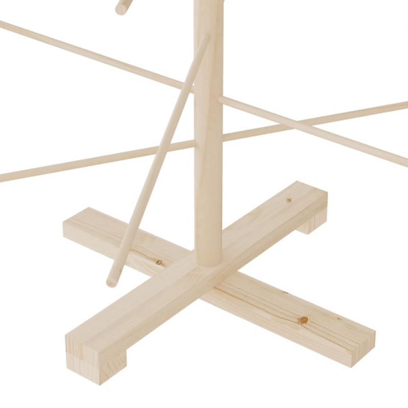 Drewniana choinka do udekorowania, 180 cm, lite drewno sosnowe
