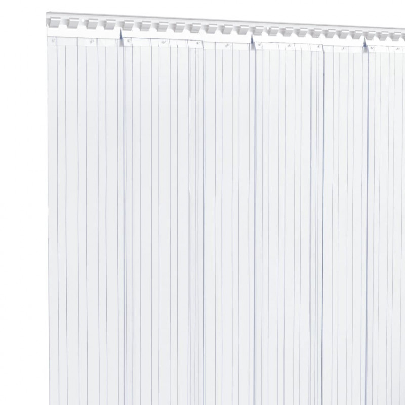 Kurtyna paskowa, przezroczysta, 300 mm x 2,6 mm, 10 m, PVC