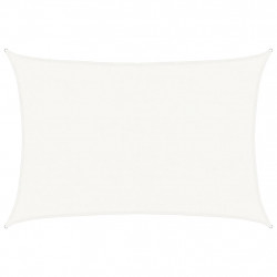Żagiel przeciwsłoneczny, 160 g/m², biały, 4x5 m, HDPE