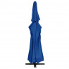 Parasol ogrodowy na aluminiowym słupku, 600 cm, niebieski