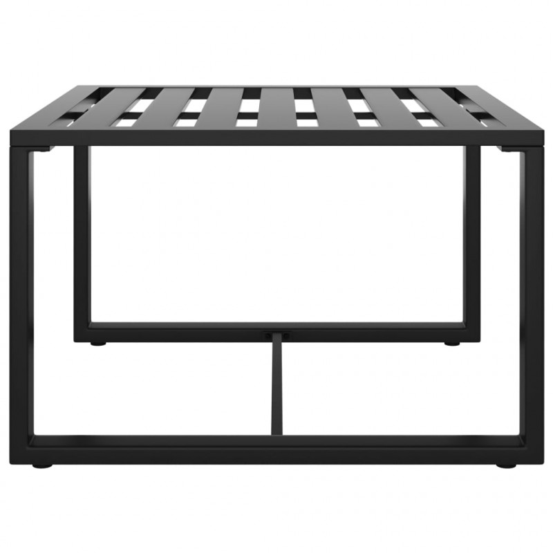 Stolik kawowy, aluminium, antracytowy